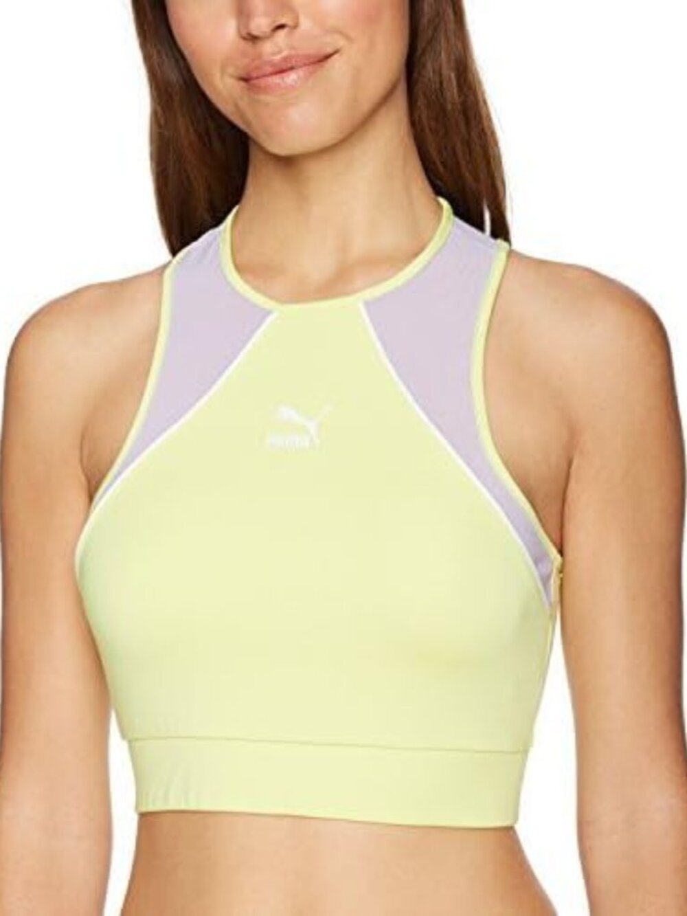 PUMA Womens Racerback Summer Reload Sports Bra